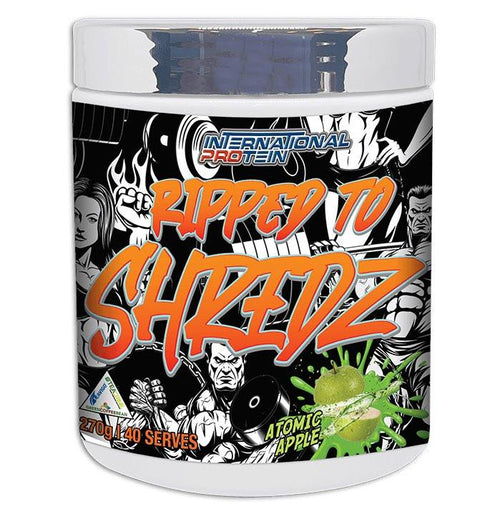 Ripped to Shredz by International Protein General INTERNATIONAL PROTEIN