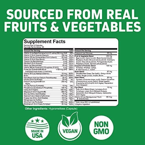Whole Food Multivitamin for Women & Men Back to results Amazon