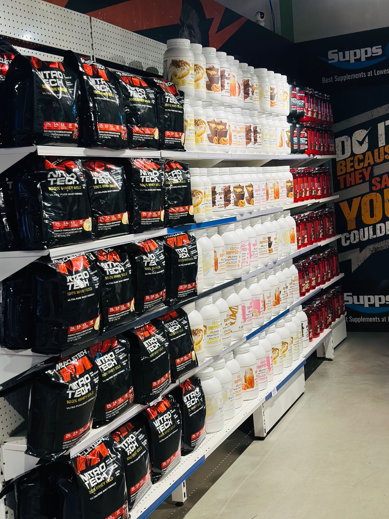 Fuel Your Gains with NitroTech Whey Protein!.