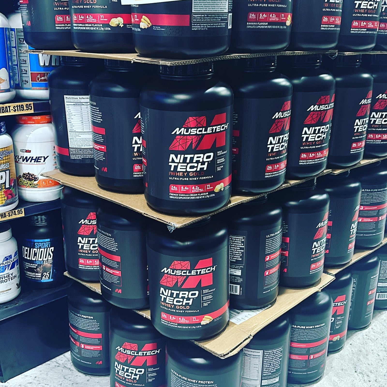 Unparalleled Gains with NitroTech Whey Protein at Supps247