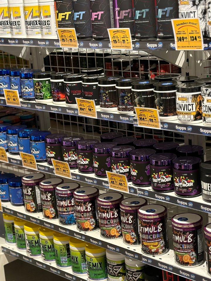 High Stim Pre workout available at Supps247 Craigieburn.