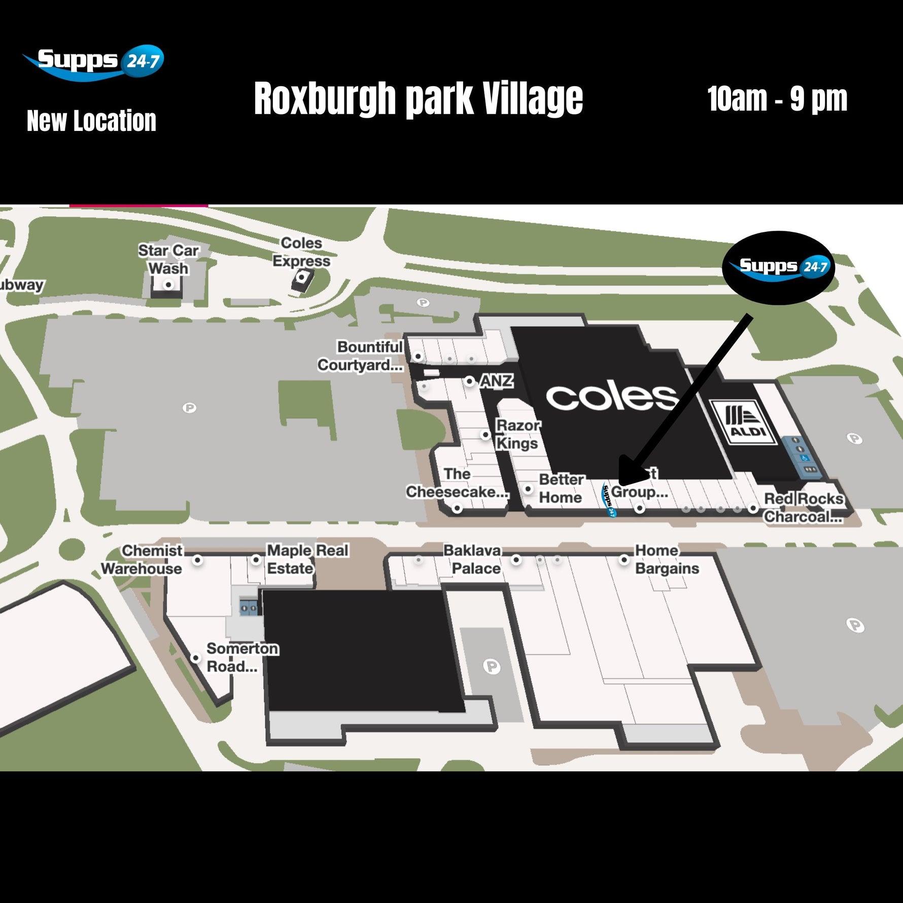 Discover the Health and Fitness Hub at Supps247 in Roxburgh Park Village.