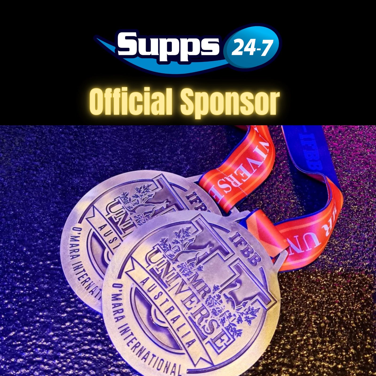 Supps247 Official Sponsor of MR Universe