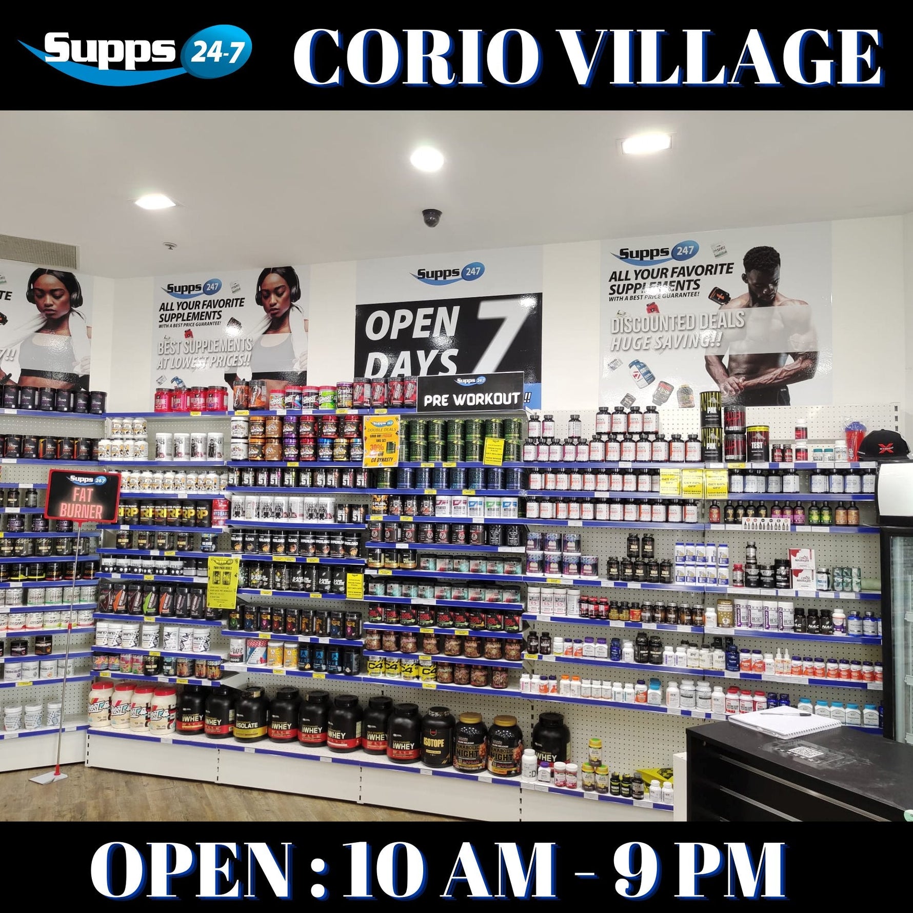 Supps247's Exciting New Chapter in Corio Village.
