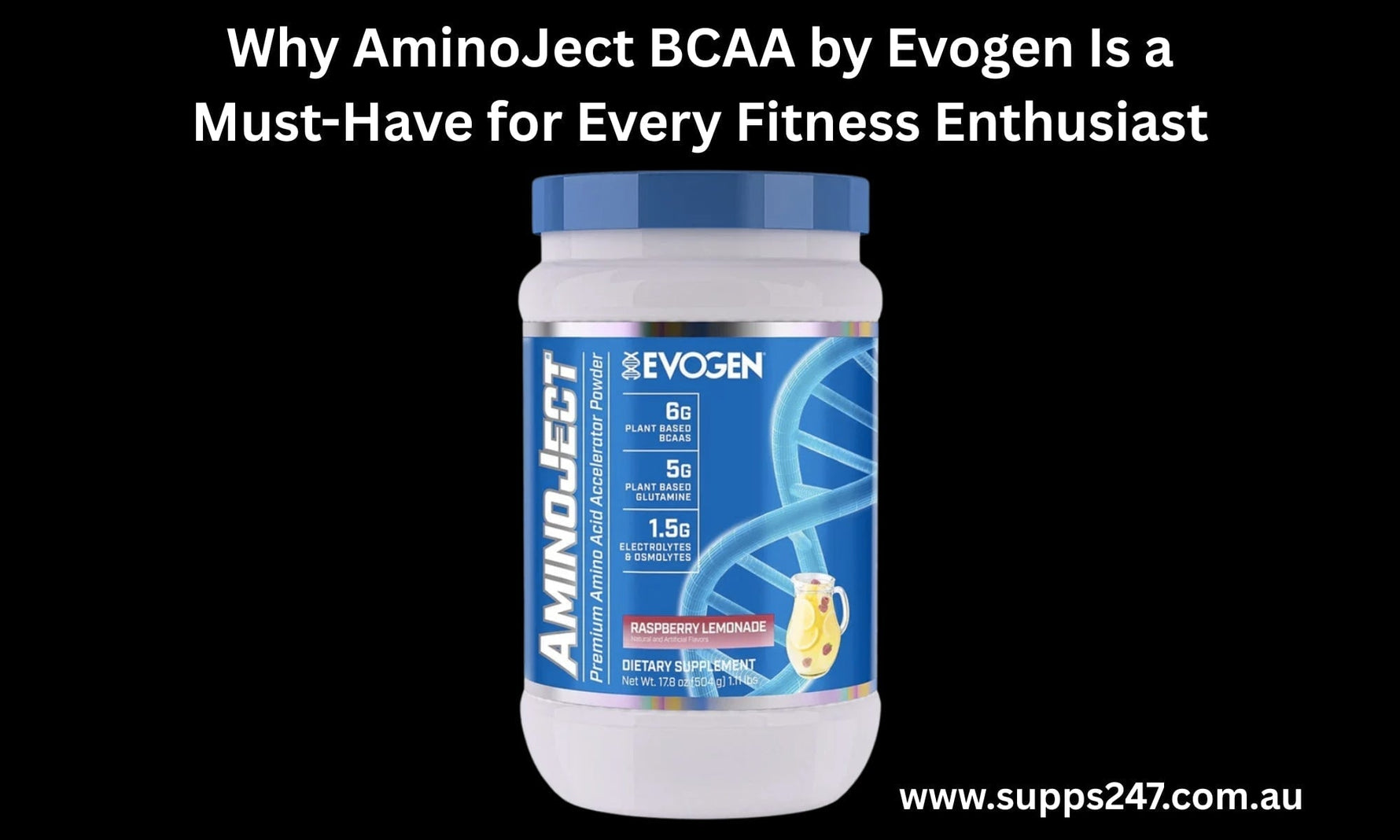 Why AminoJect BCAA by Evogen Is a Must-Have for Every Fitness Enthusiast.
