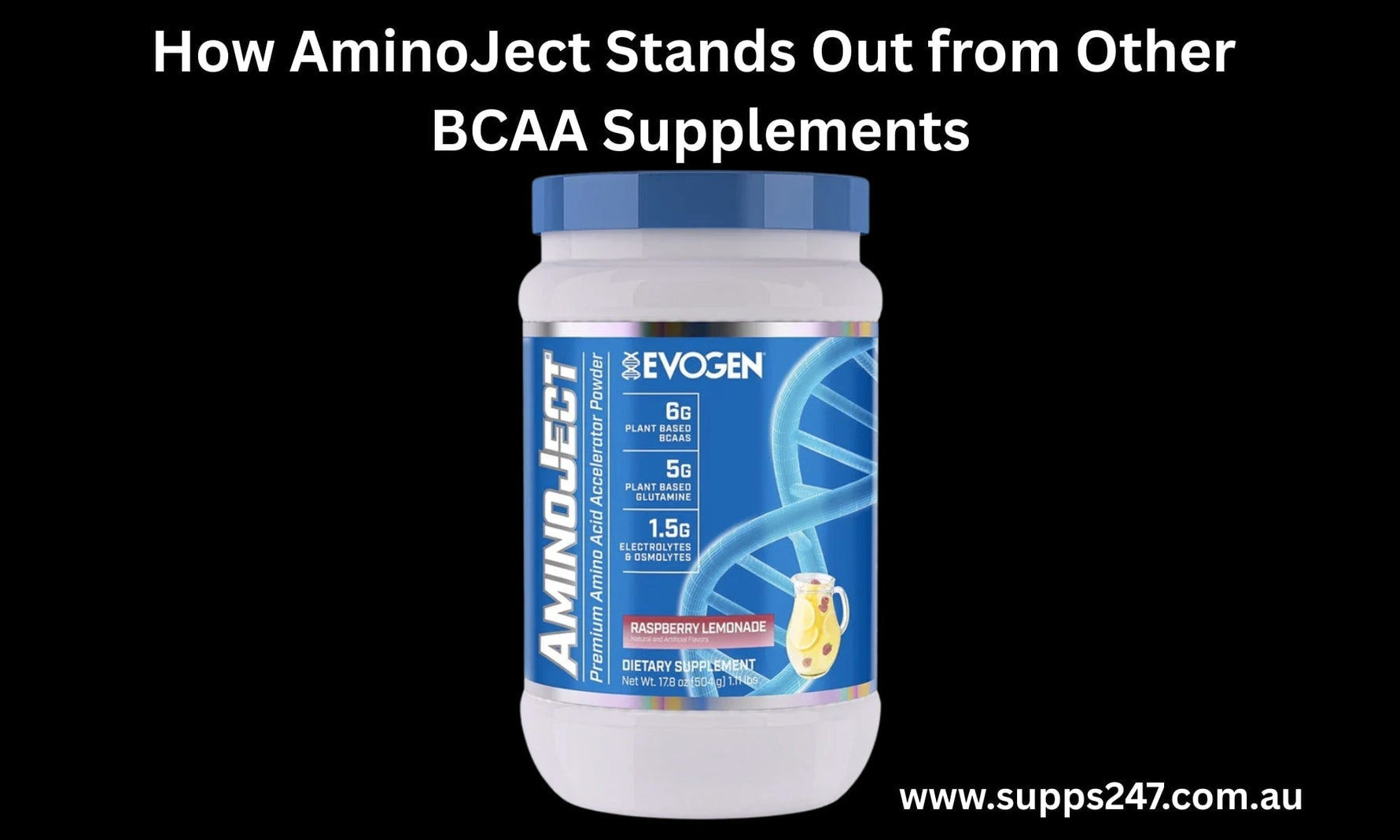 How AminoJect Stands Out from Other BCAA Supplements.