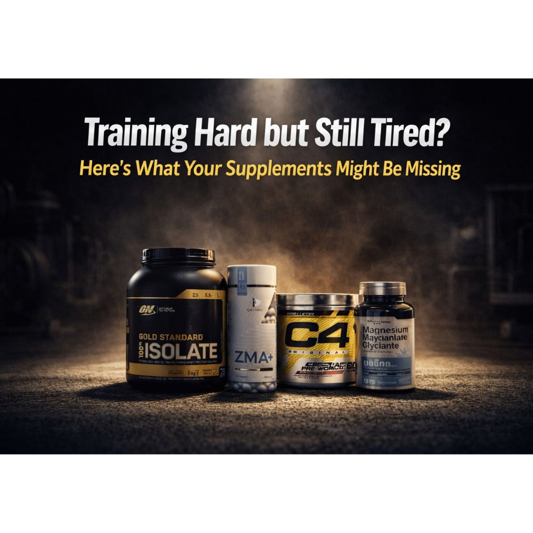 Training Hard but Still Tired? Here’s What Your Supplements Might Be Missing.