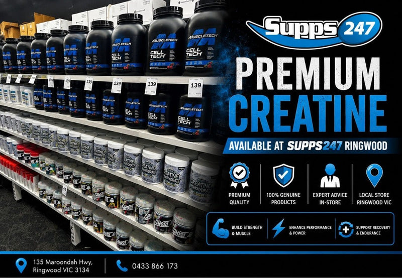 Where to Buy Creatine Near Ringwood: Local Supplement Guide 2026