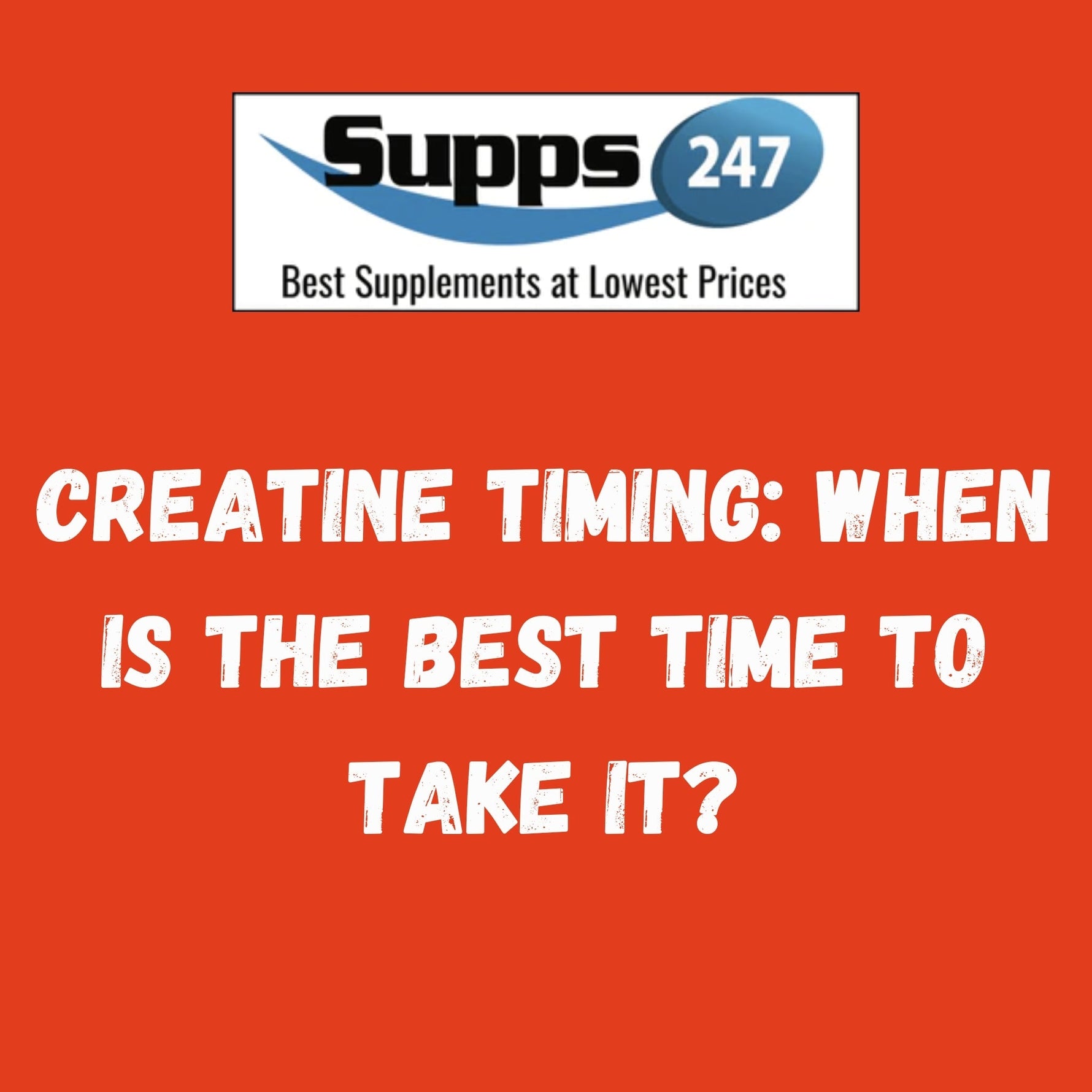 Creatine Timing: When is the Best Time to Take it?.