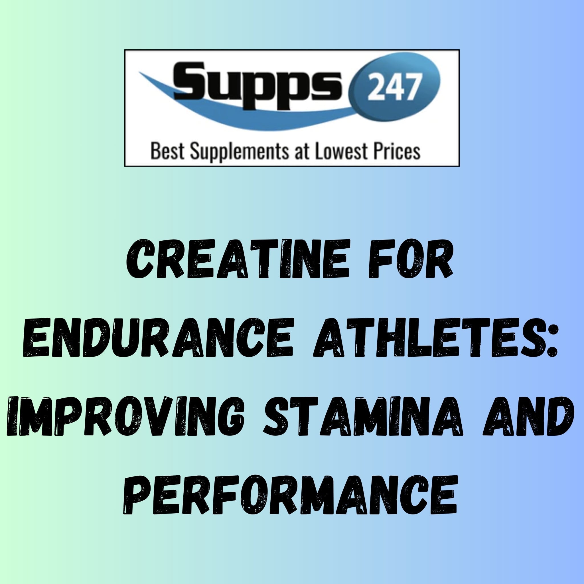 Creatine for Endurance Athletes: Improving Stamina and Performance.