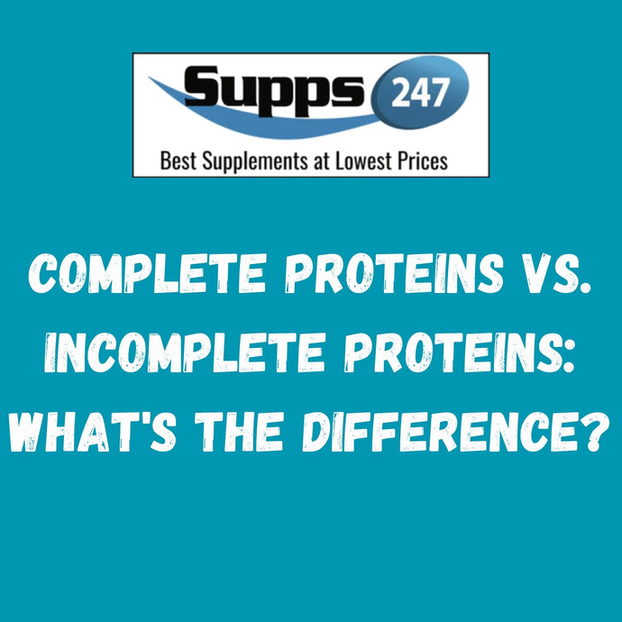 Complete Proteins vs. Incomplete Proteins: What's the Difference?