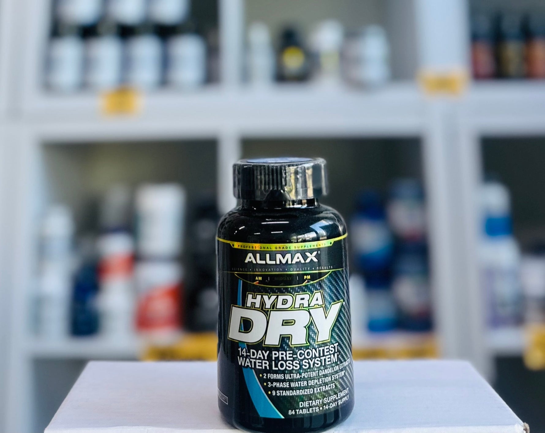 AllMax Hydradry: The Ultimate 14-Day Pre-Contest Water Loss Formula - Available at Supps247.