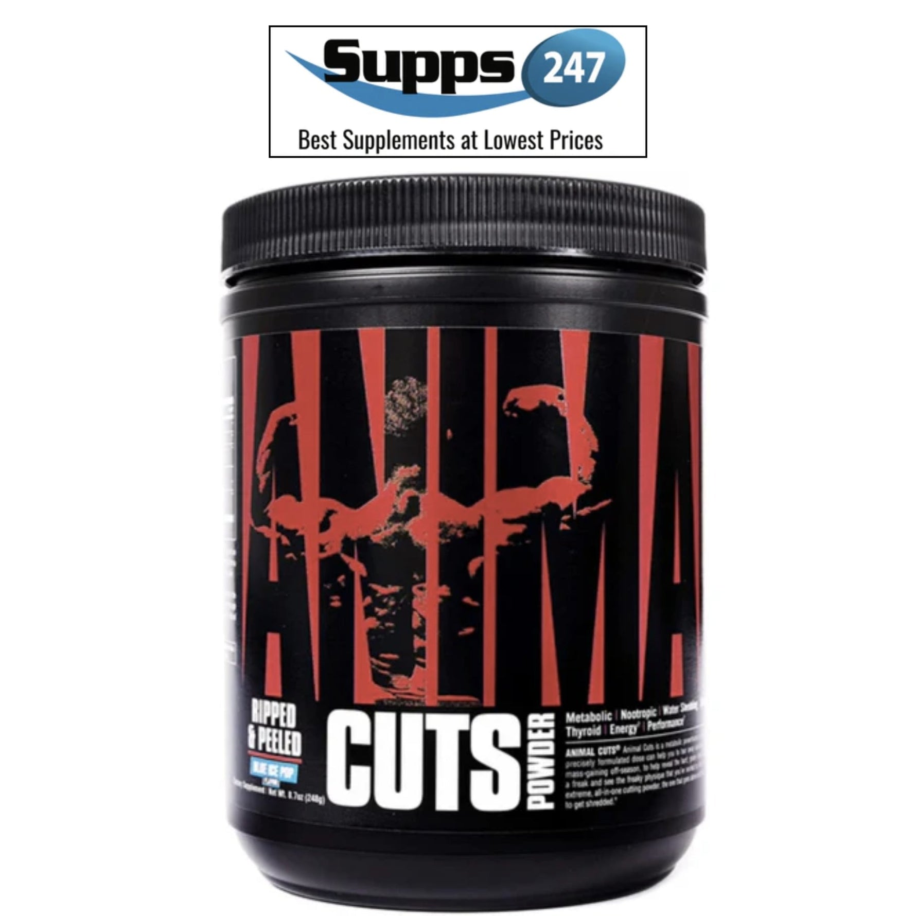 Maximize Your Cutting Phase with ANIMAL CUTS Powder at Supps247.