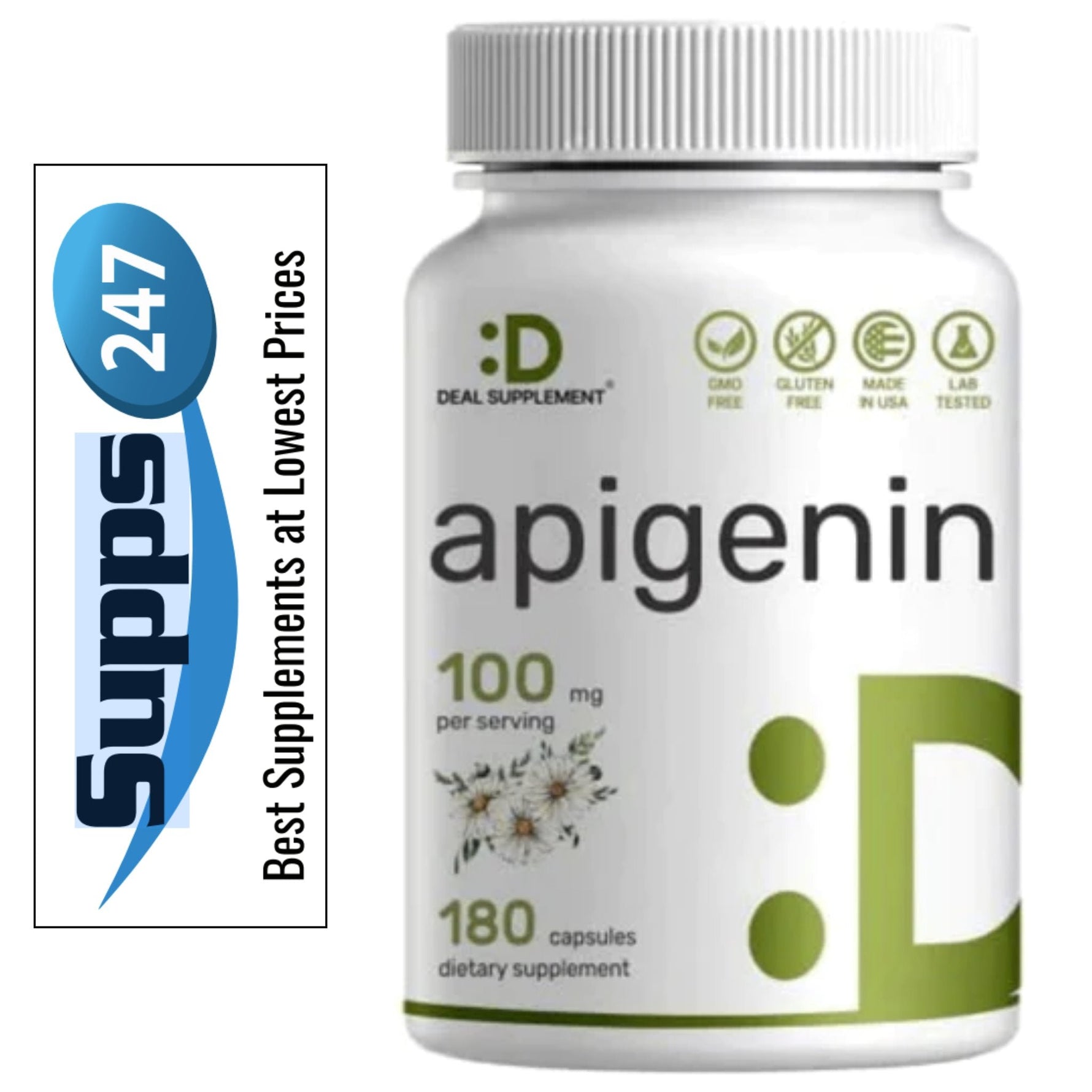 Apigenin by Deal Supplement: Enhance Your Sleep Naturally.