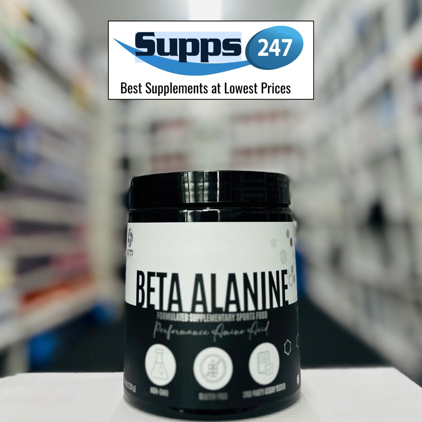 Elevate Your Workout with ATP Science Beta-Alanine - Available at Supps247.