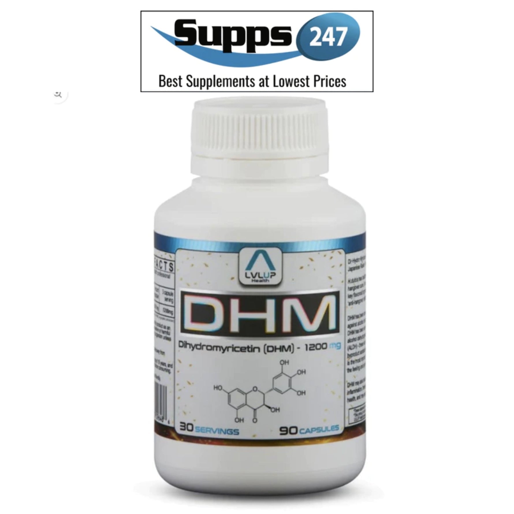 Discover the Benefits of Dihydromyricetin (DHM) by LVLUP: Available at Supps247.