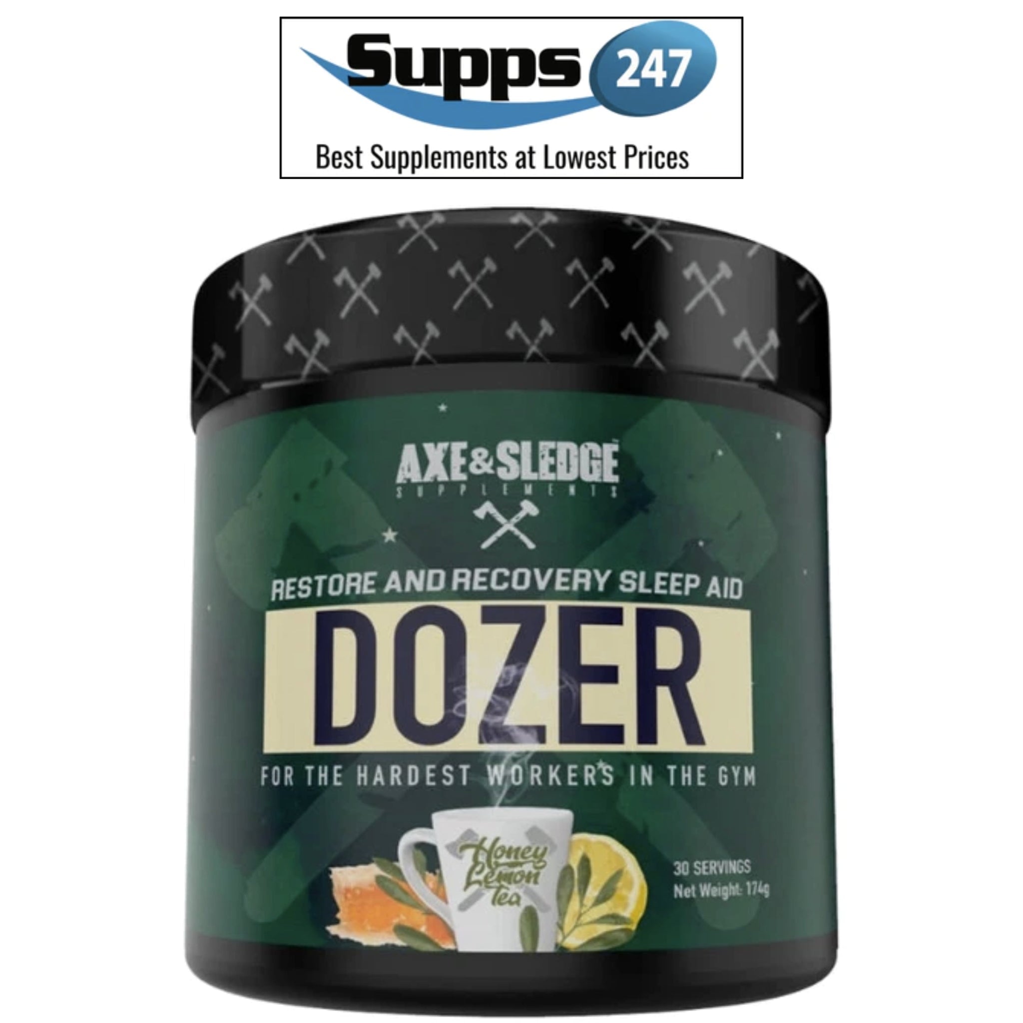 Discover Restorative Sleep with DOZER by Axe & Sledge: Available at Supps247.