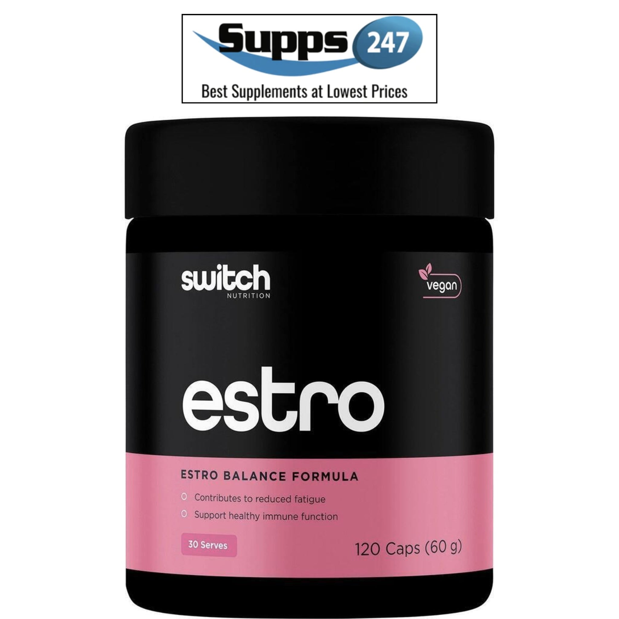 Unlock Holistic Female Health with Estro Switch by Switch Nutrition at Supps247.