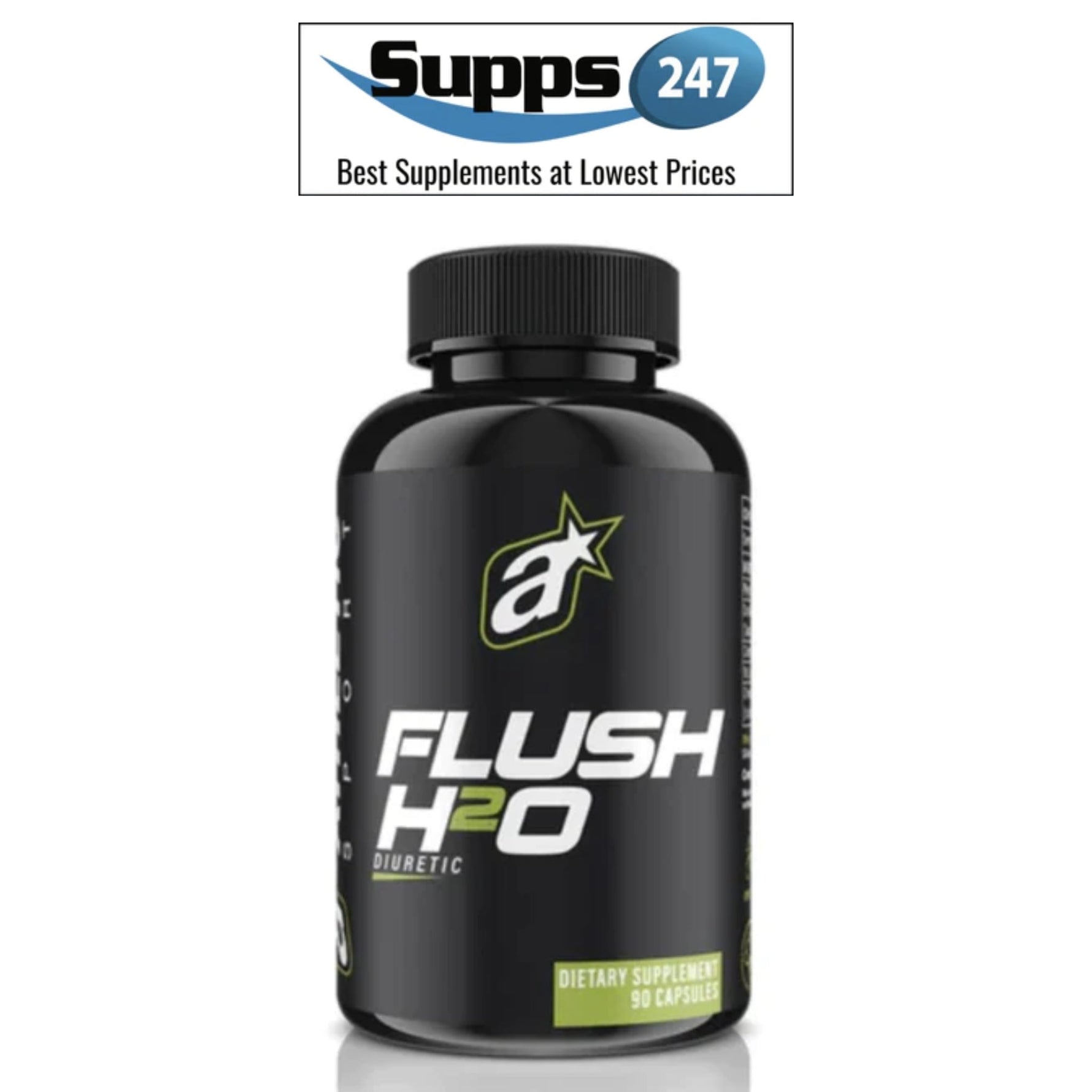 Experience Effective Water Weight Management with Flush H2O Diuretic by Athletic Sport, Available at Supps247.