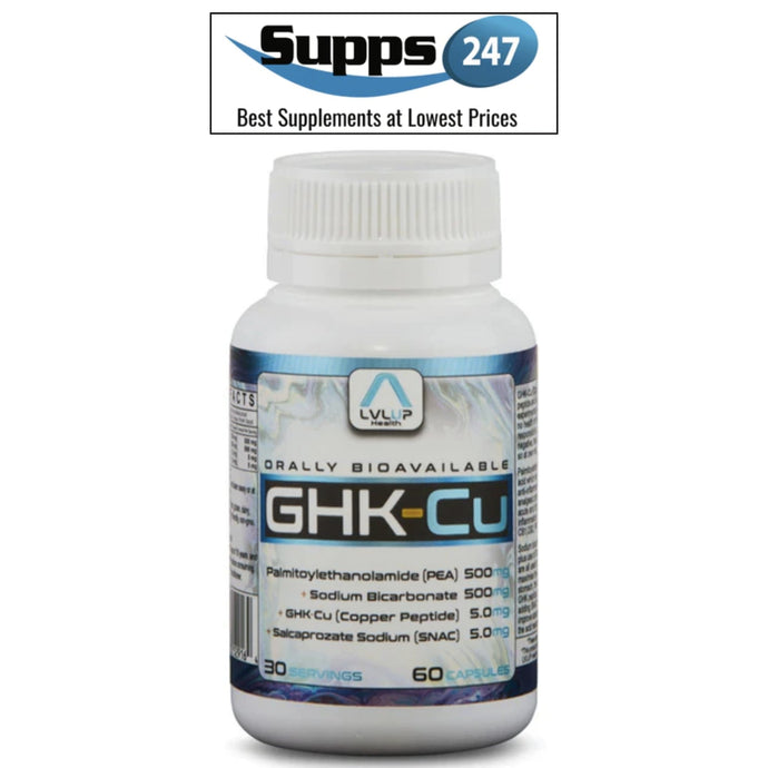 Revolutionizing Wellness with GHK-Cu by LVLUP: Now Available at Supps247