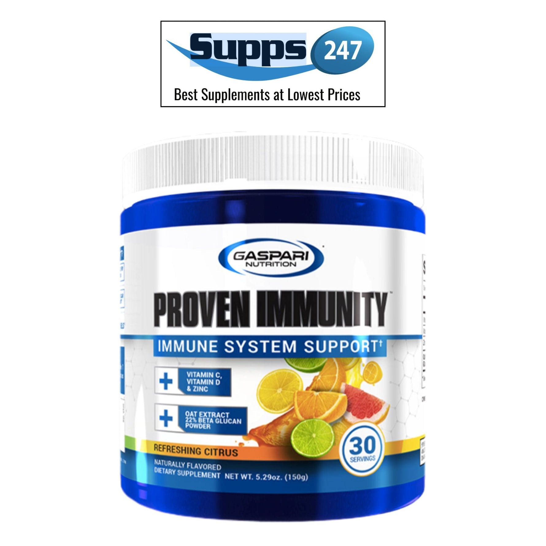 Boost Your Immune Health with Gaspari Nutrition Proven Immunity - Available at Supps247.