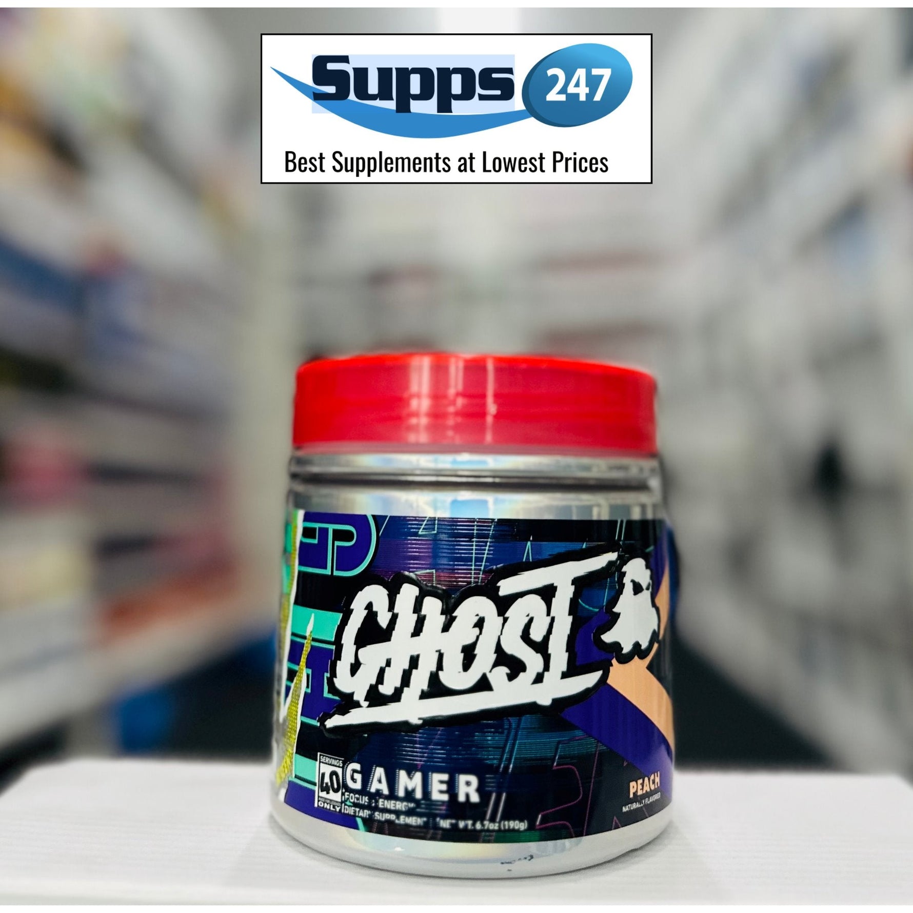 Level Up Your Gaming with Ghost Gamer - Now at Supps247.
