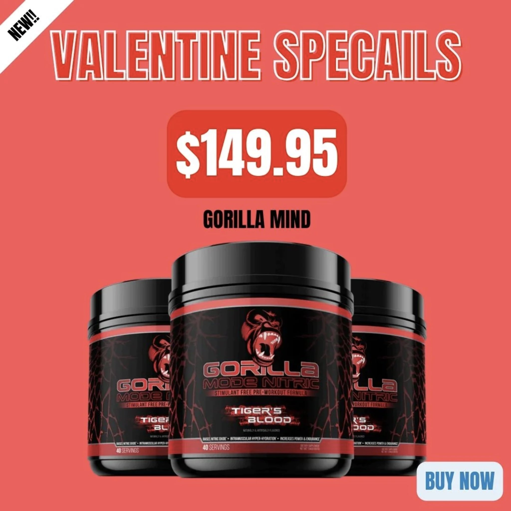 Unleash Your Best Workouts This Valentine's Day with SUPPS247 Special Deals.