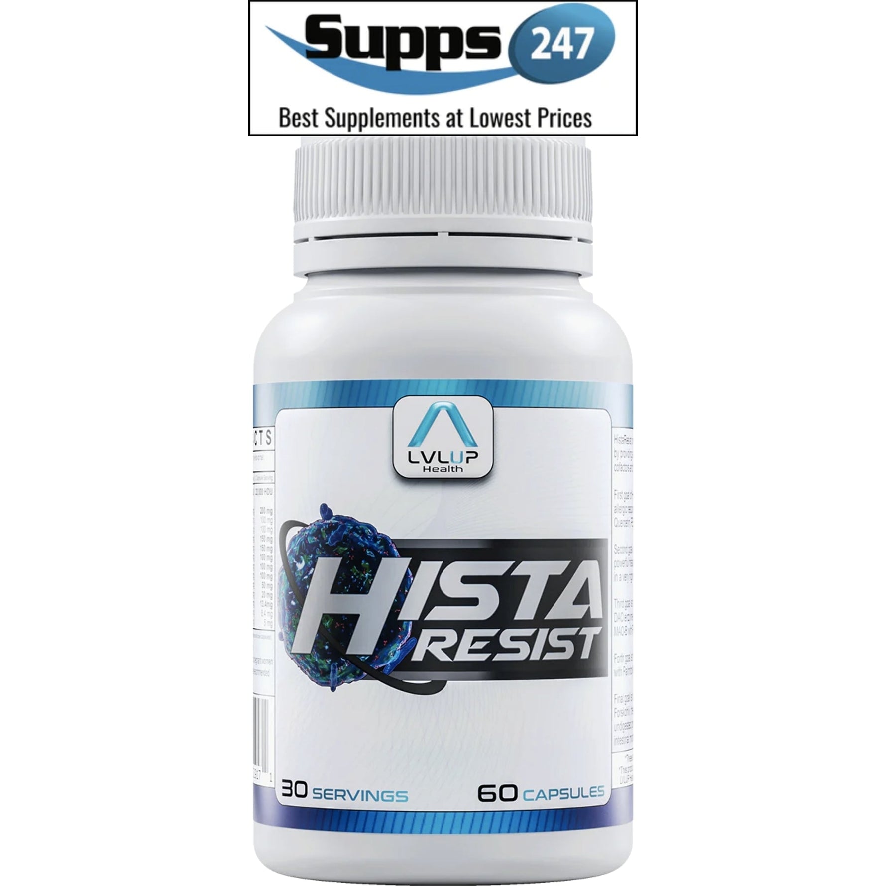 Manage Allergies and Histamine Intolerance with LVLUP Health HistaResist: Available at Supps247.