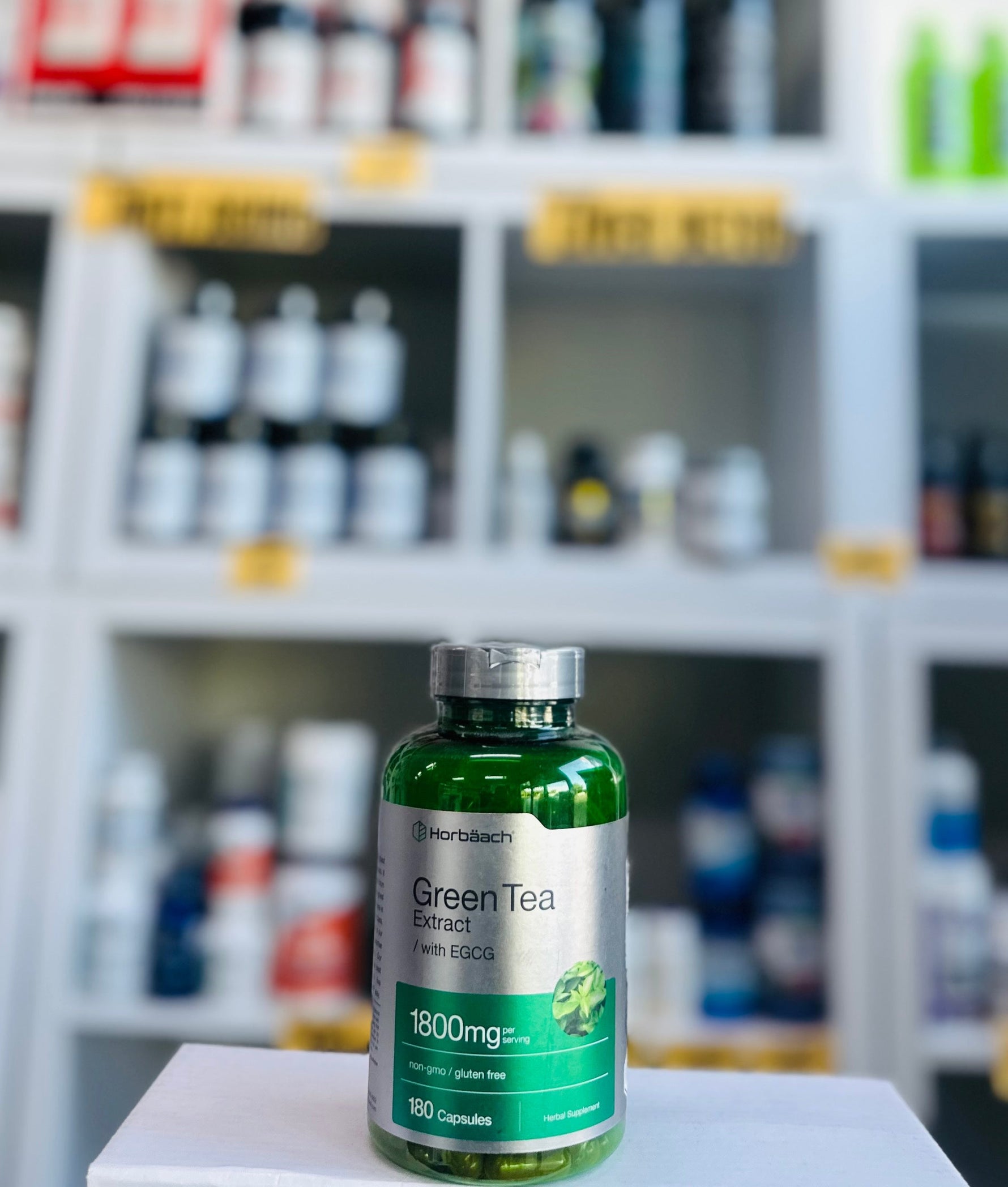 Discover the Power of EGCG Green Tea Extract 1800 mg by Horbaach at Supps247.