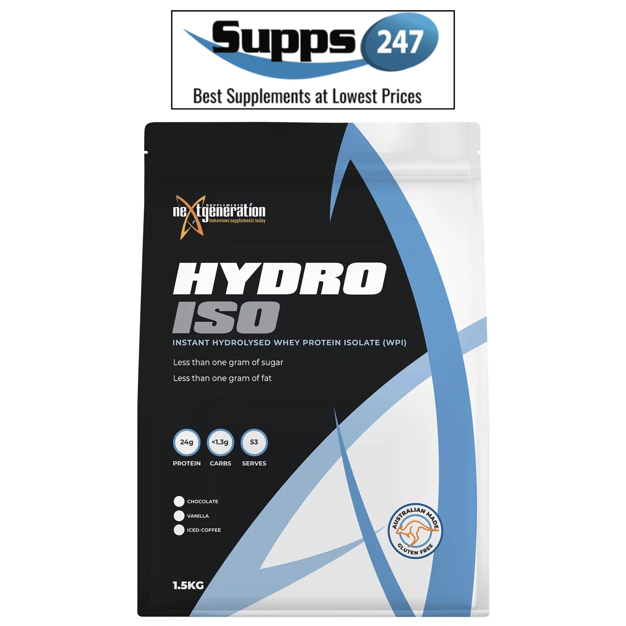 Discover the Power of Hydro Iso WPI by Next Generation at Supps247