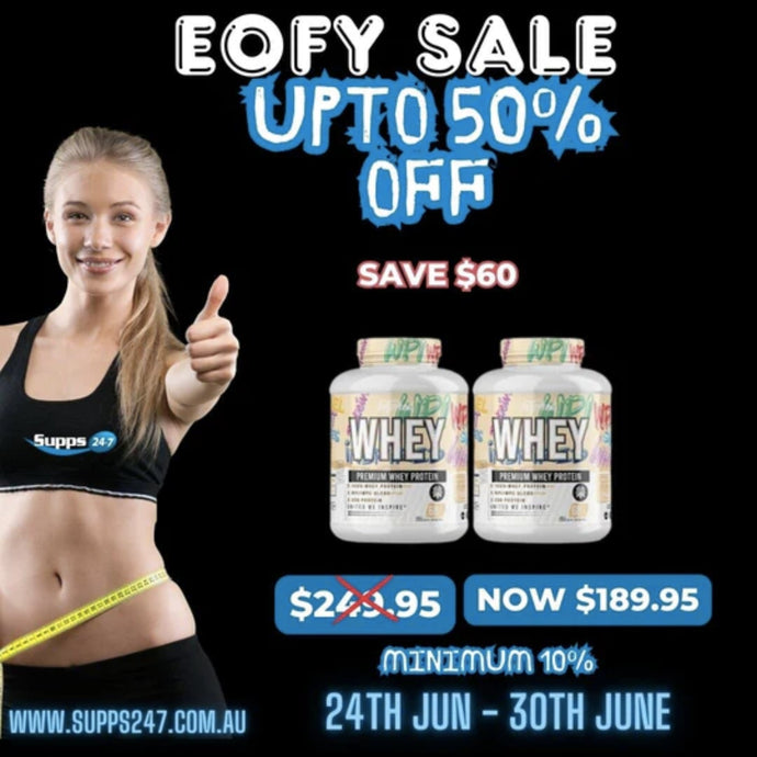 EOFY Sale at Supps247: Score Big with INSPIRED WHEY PROTEIN 5LB Twin Pack