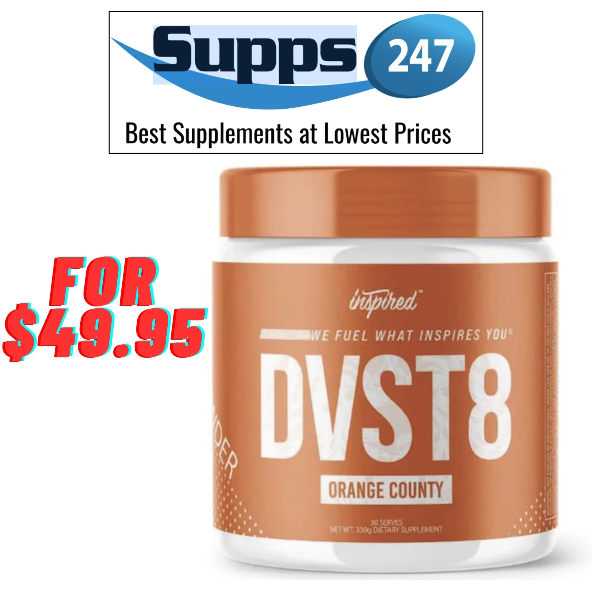 Unlock Your Ultimate Workout: DVST8 Global Pre-Workout Now Available at Supps247!.