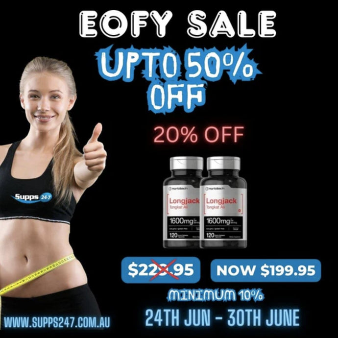 Boost Your Vitality with Longjack Tongkat Ali: Exclusive EOFY Sale at Supps247
