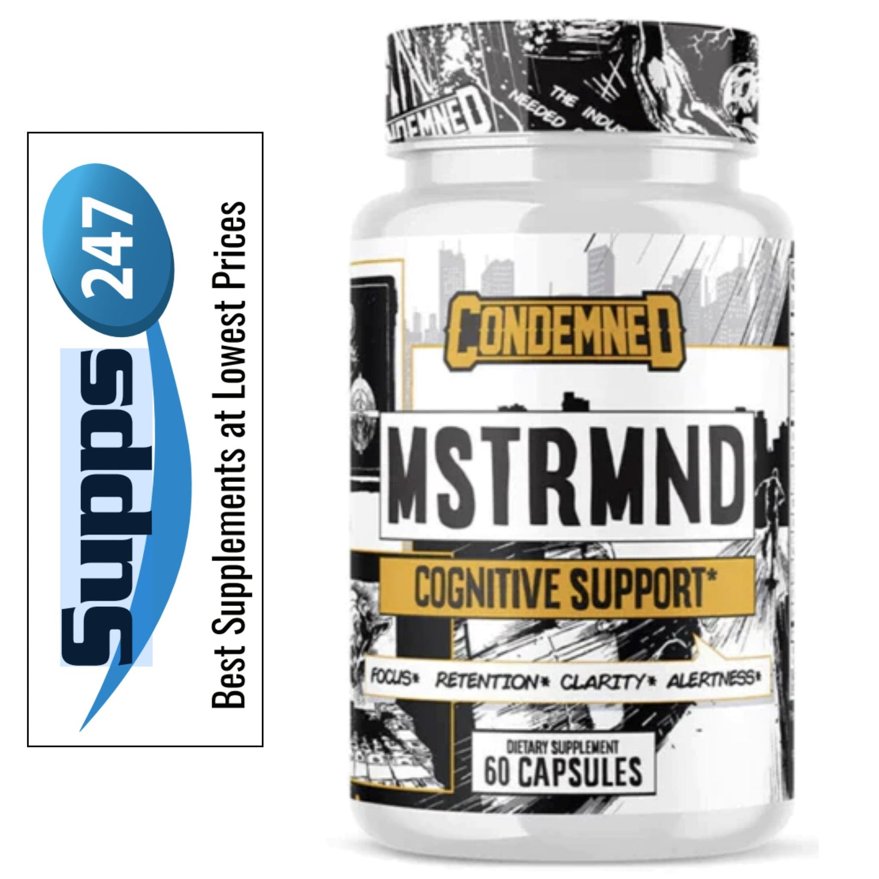MSTRMND by Condemned Labz: The Ultimate Nootropic for Mental Clarity and Focus.