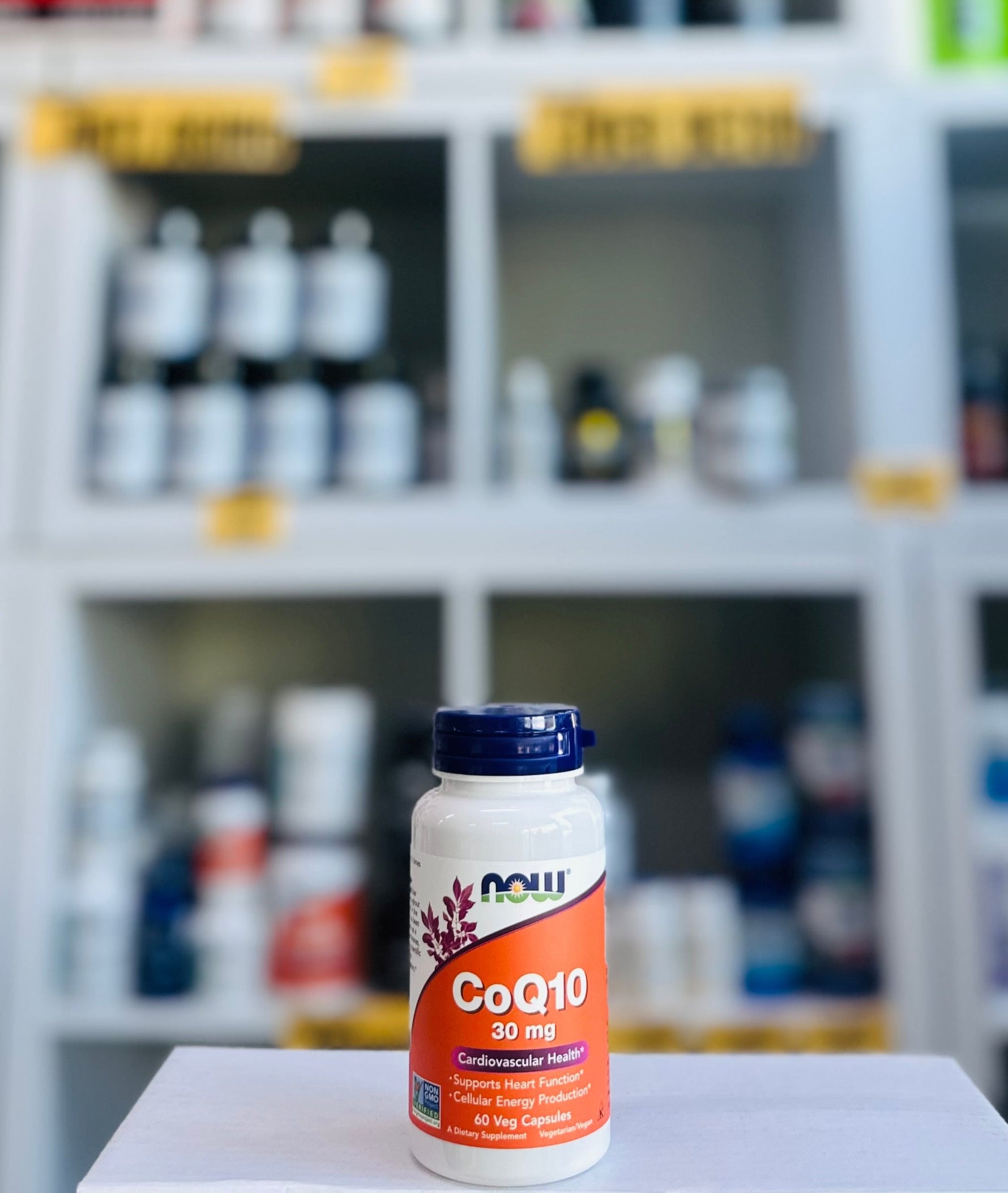 NOW CoQ10 30 mg: A Vital Boost for Your Heart and Vascular Health - Find it at Supps247.
