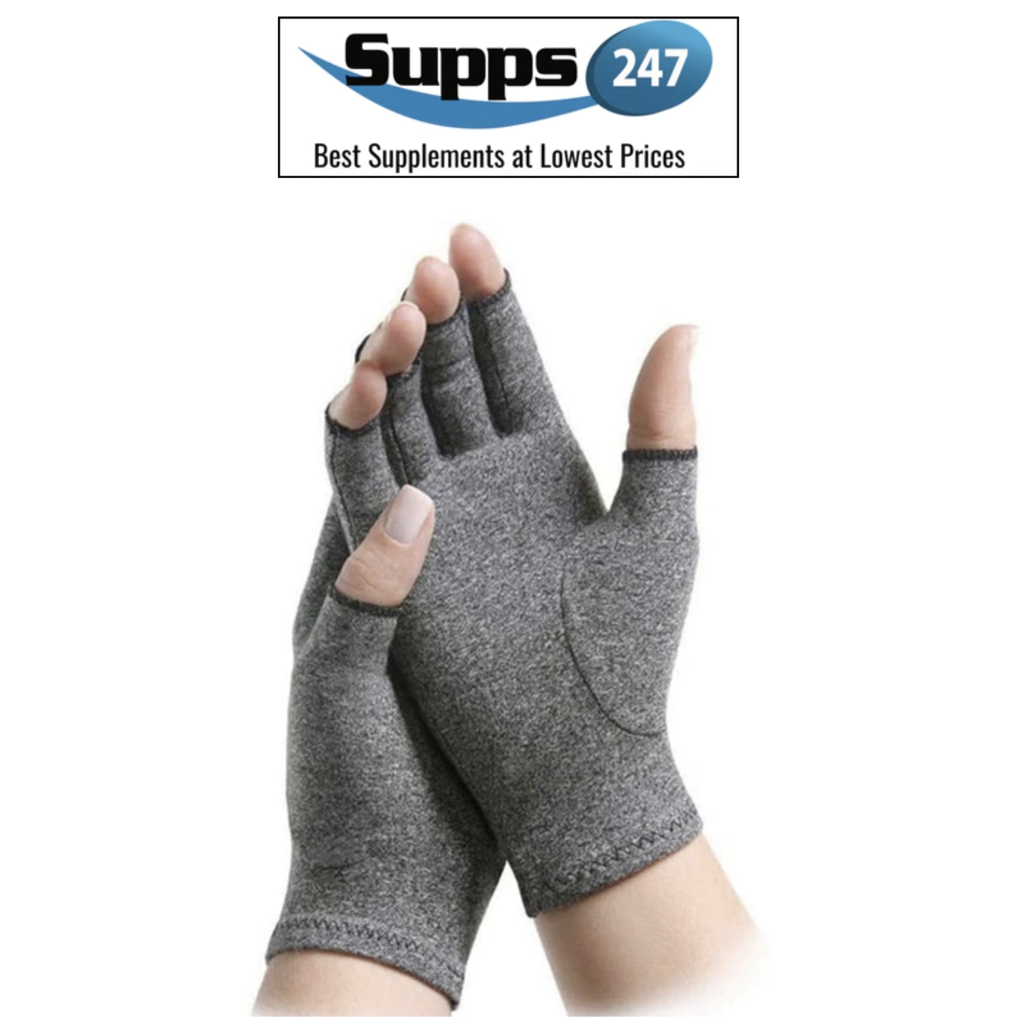 Experience Enhanced Comfort and Mobility with OZ STOCK Compression Gloves from Supps247.