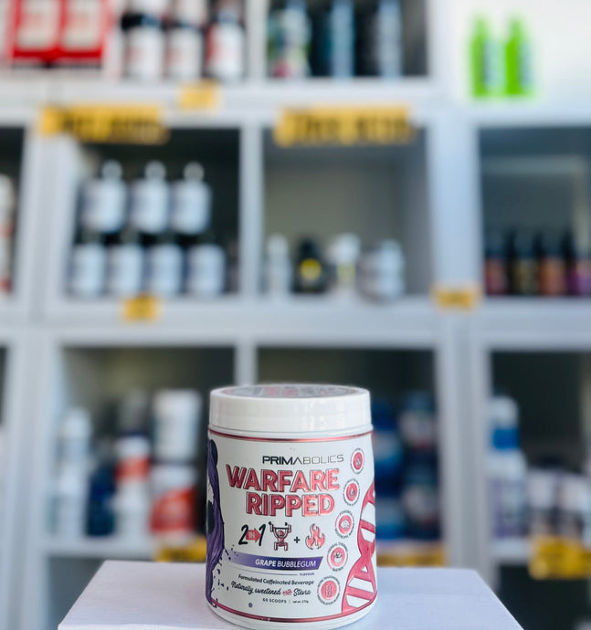 Warfare Ripped 2-in-1 Formula by Primabolics: The Ultimate Fitness Enhancer