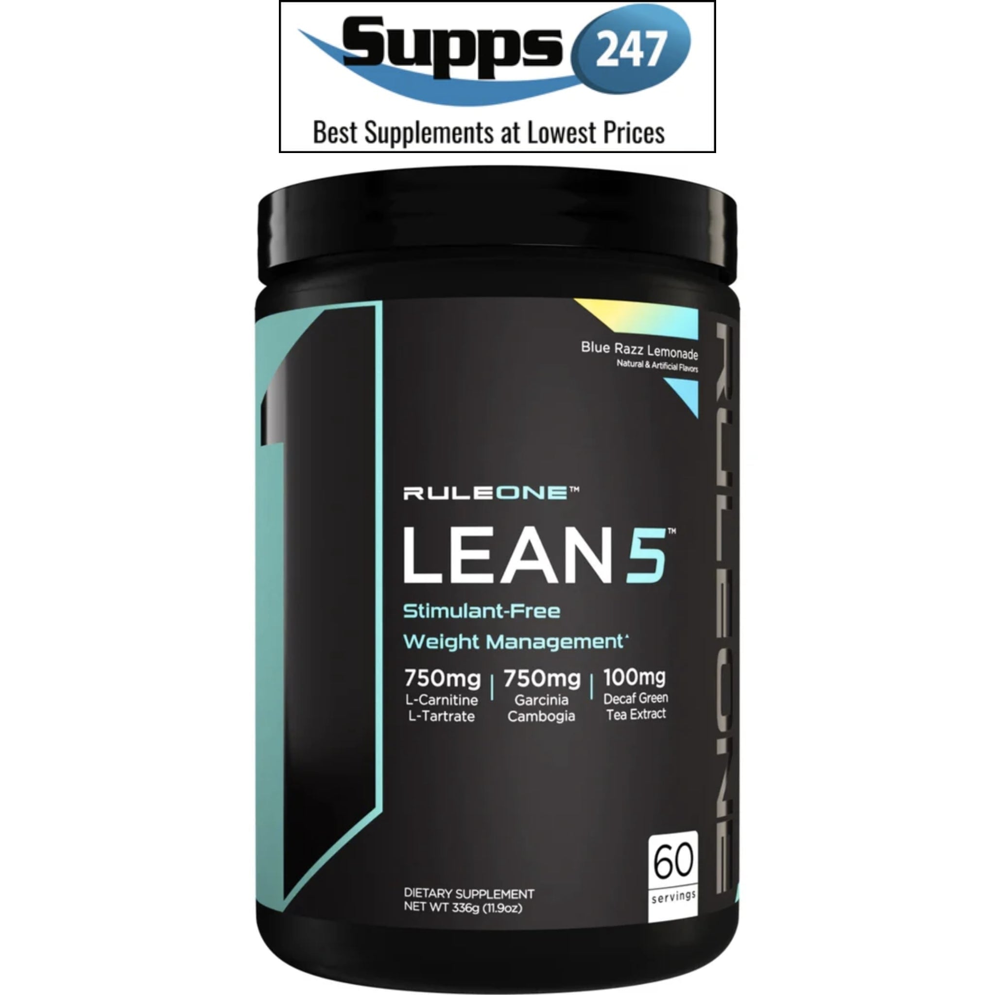 Achieve Your Weight Loss Goals with Rule One Lean 5: Stimulant-Free Support Available at Supps247.