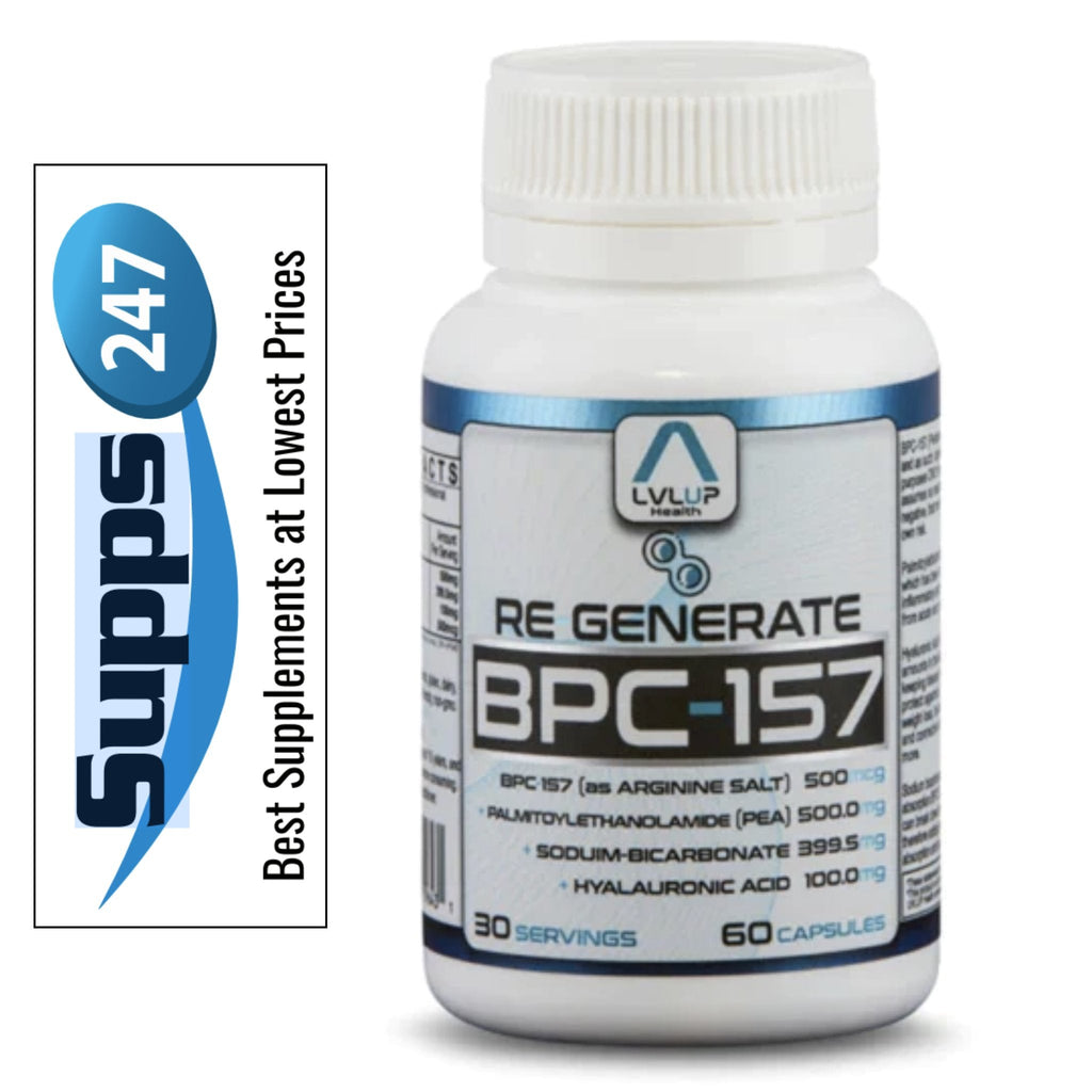 lvlup bpc-157 reviews Re-Generate by LVLUP: The Ultimate Healing Supplement at Supps247 dog vitamin b12 Quantity:2-Bottles Betolvex ® 1 mg