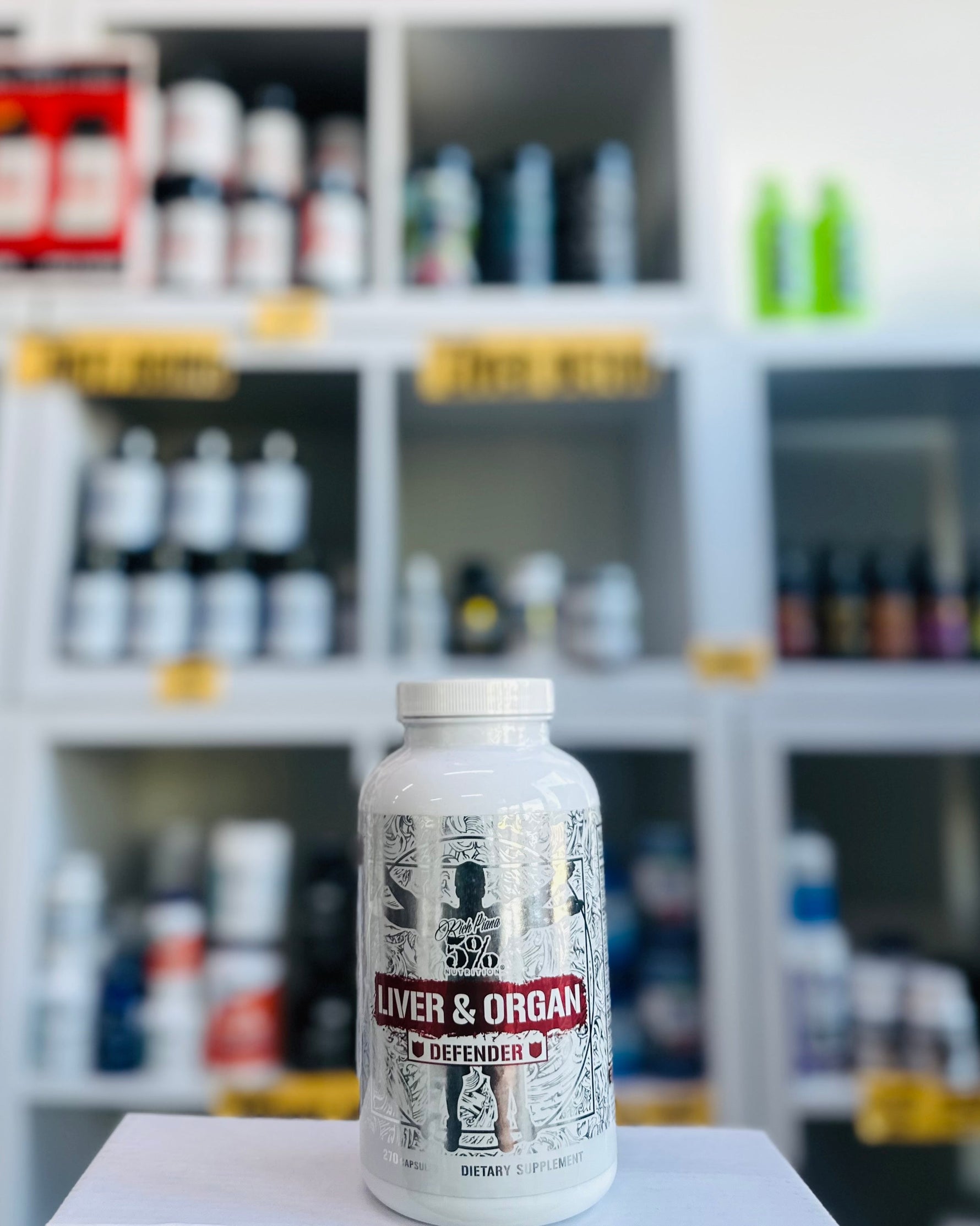 5% Nutrition Rich Piana Liver & Organ Defender: Comprehensive Organ Support.
