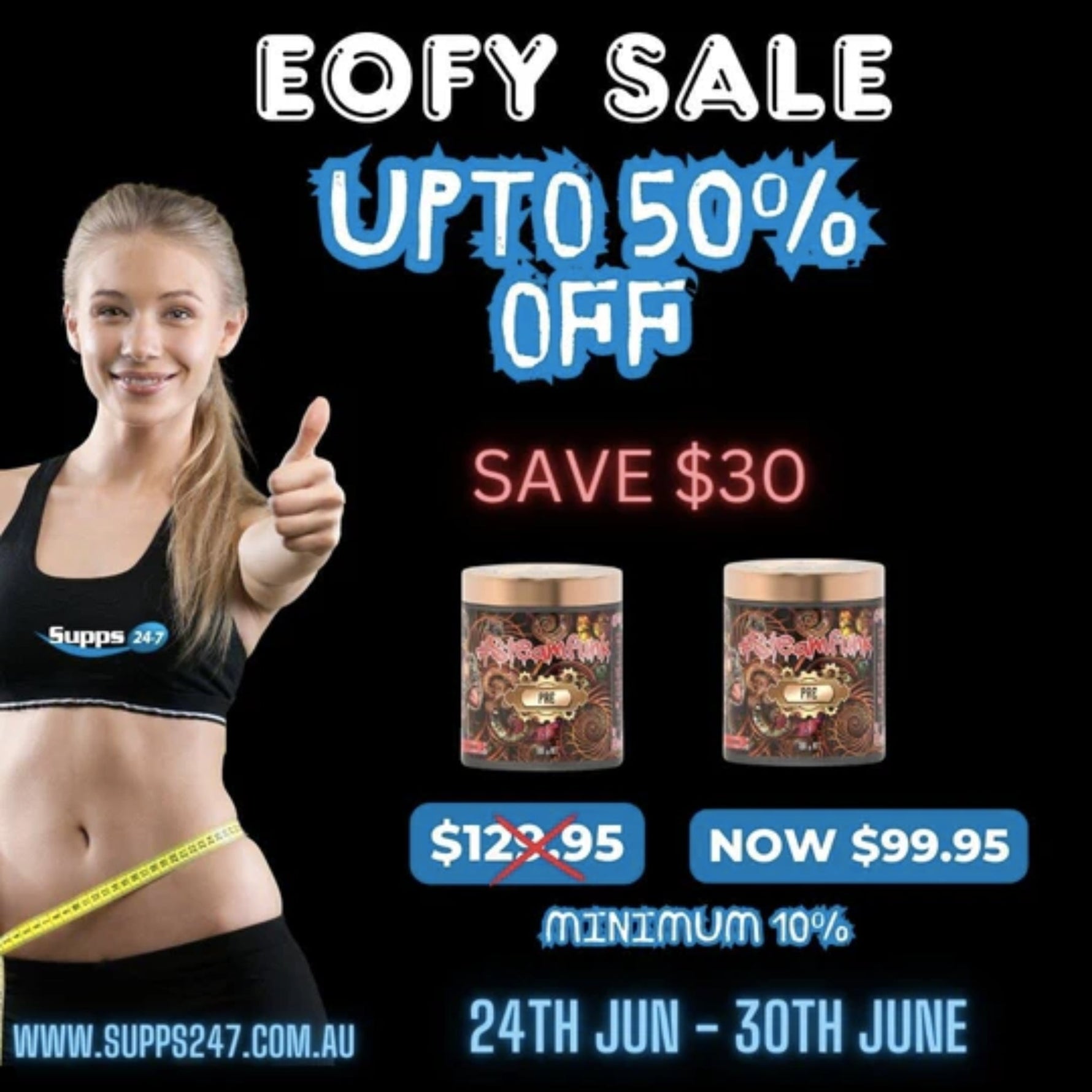 Steamfunk Pre by 13 Lives: Twin Pack Offer at Supps247 EOFY Sale