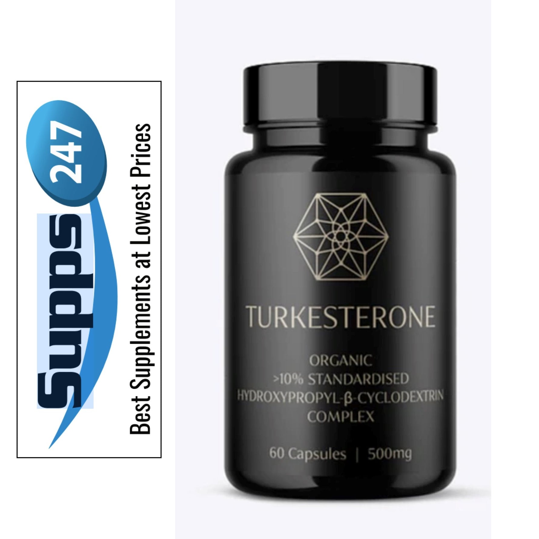 Unleash Your Fitness Potential with Turkesterone 500 mg by Nature's Body at Supps247.