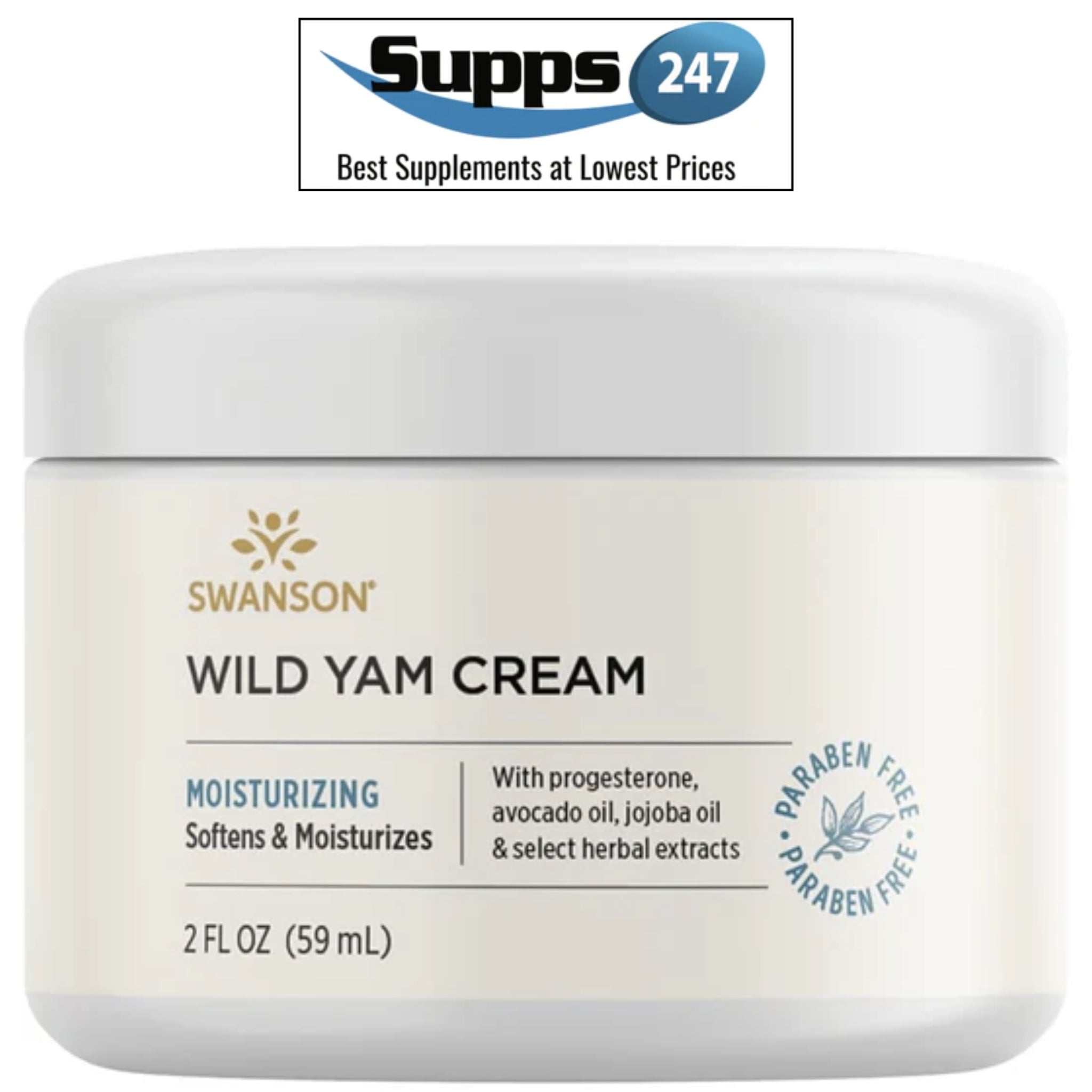Swanson Wild Yam Cream: A Holistic Approach to Hormone-Supportive Skin Care.