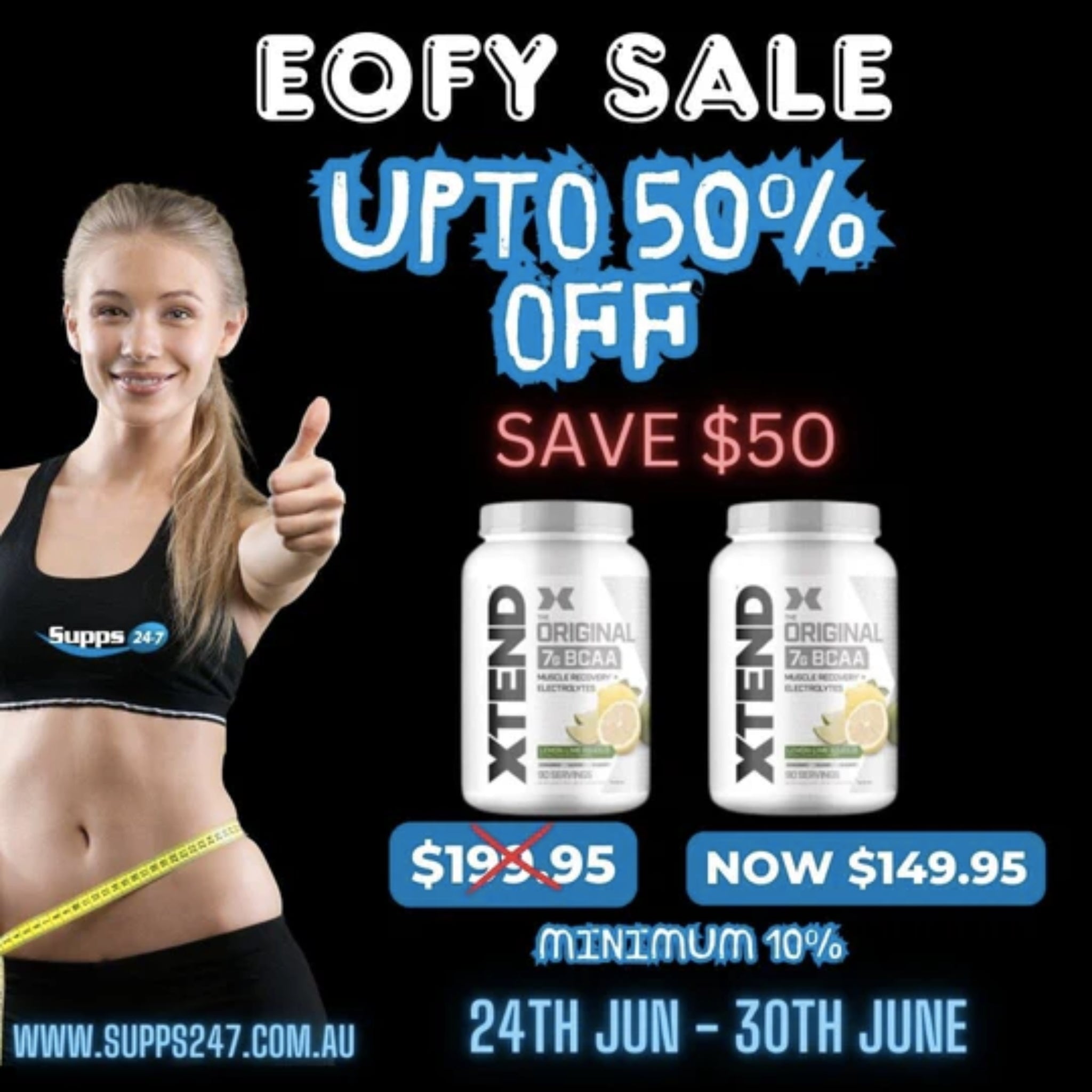 Xtend BCAA Twin Pack: Exclusive EOFY Sale at Supps247.