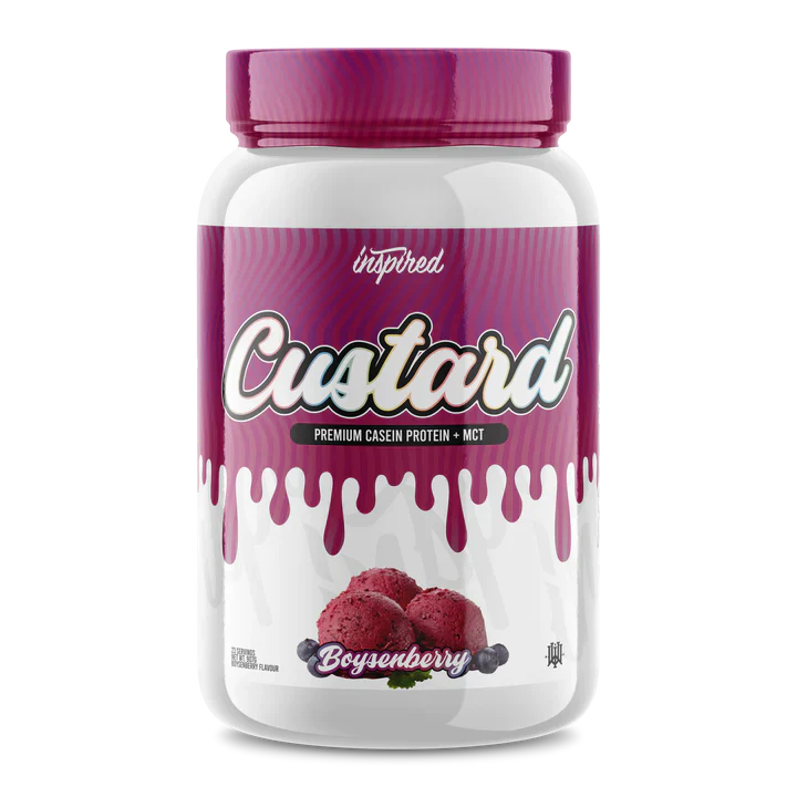 Satisfy Your Sweet Tooth and Fuel Your Muscles with Custard Casein Protein.