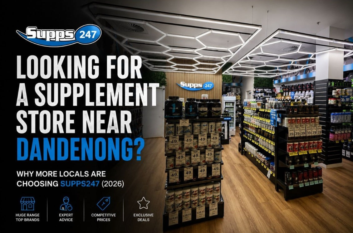 The Best Supplement Store Near Dandenong: Why Locals Choose SUPPS247