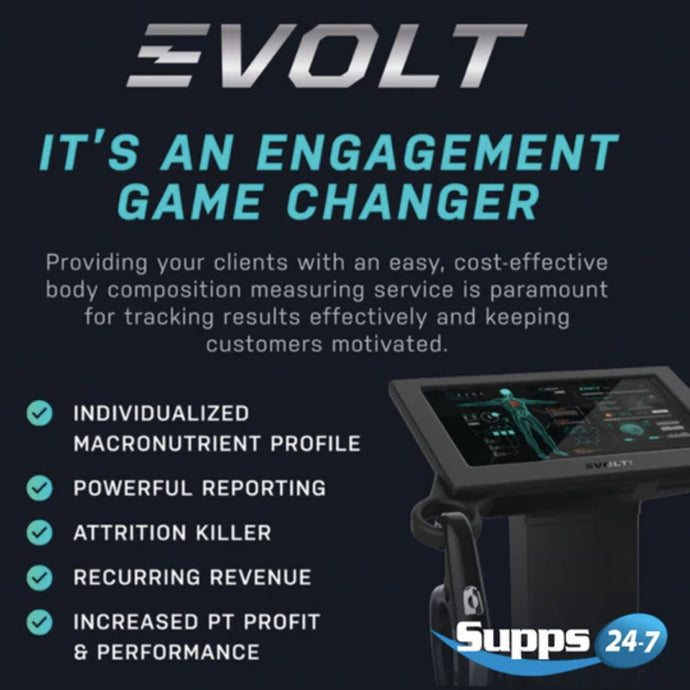 40 Measurements in 60 Seconds with Evolt Body Composition Analysis at Supps247