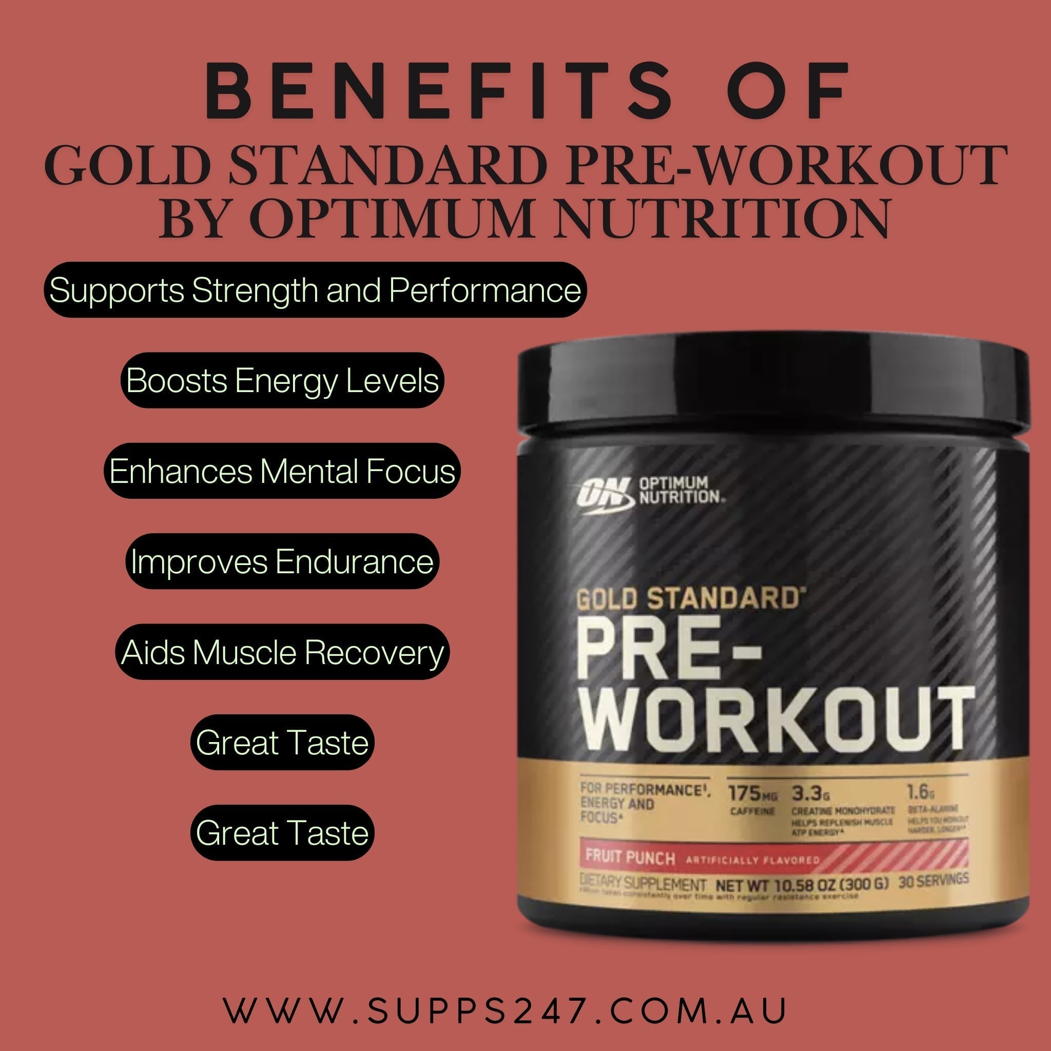 Gold Standard Pre-Workout by Optimum Nutrition