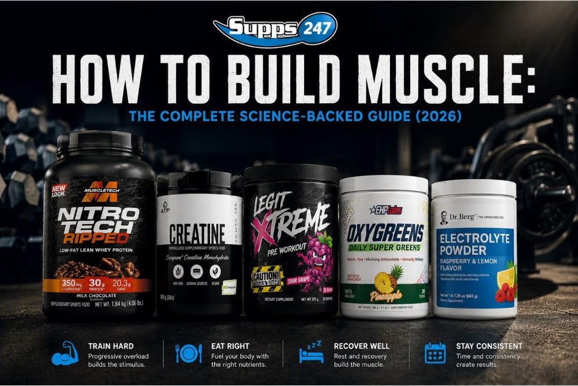 How to Build Muscle: The Complete Science-Backed Guide (2026)