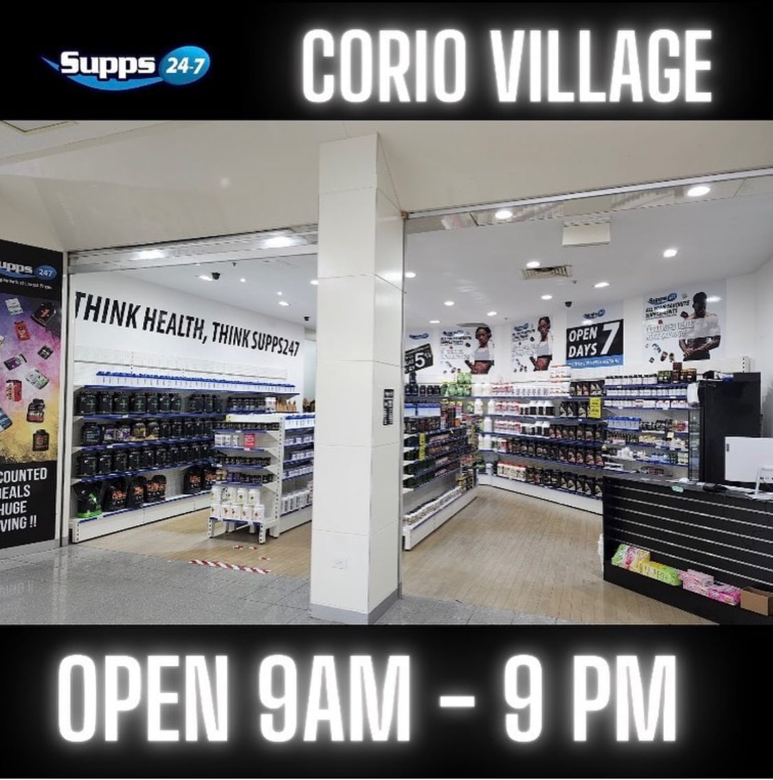 Supps247: Your Go-To Supps Store in Lara, Victoria, Open Till 9 PM!"